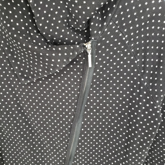 Christopher & Banks Asymmetric Moto Sweater Jacket - Picture 6 of 8